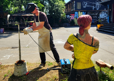 Boštjan Novak - Mini park javne plastike (2022)
