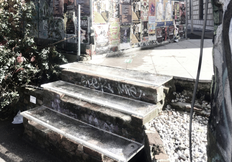 Mednarodni študeti, udeleženci bianala delavnice Prostor v spremembi - Misli stopnišče / Mind The Stairs (2019)